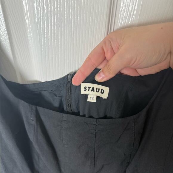 Staud Wells Dress in Onyx Tie Dye 14 - Picture 11 of 12